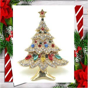 🍏50% OFF/3+...Christmas Tree Brooch